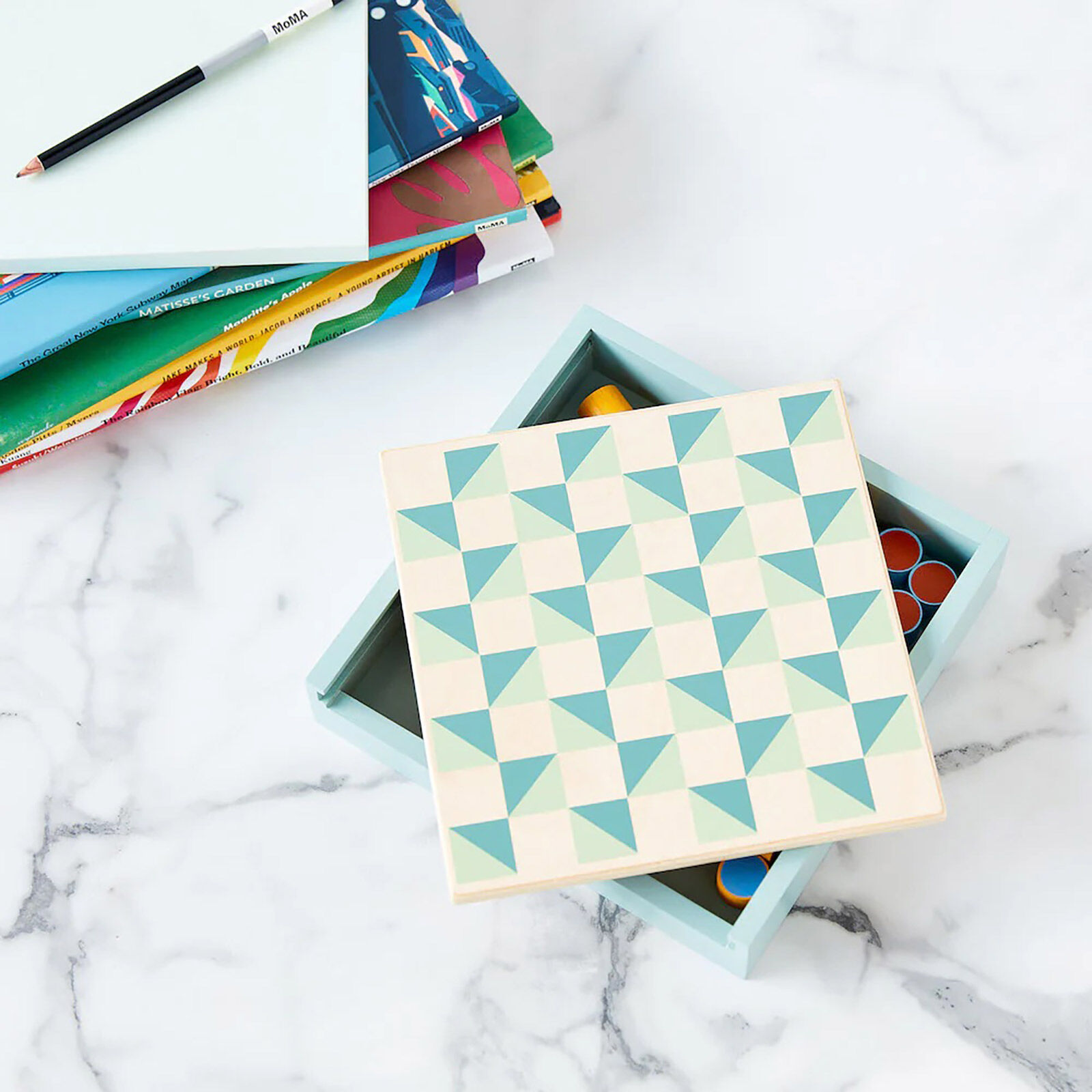 2-in 1 Chess & Checkers set | Homeware | Tate Shop | Tate